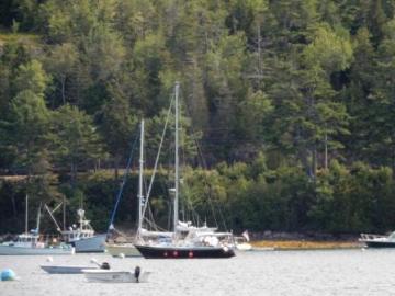 "Hang Out" on a mooring in NEH