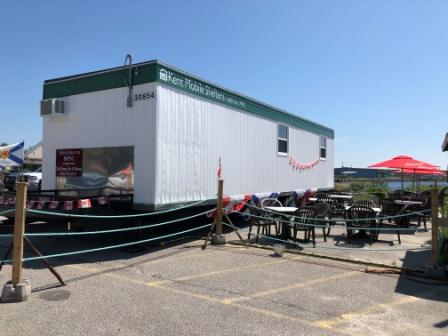 Temporary Yacht Club facilities