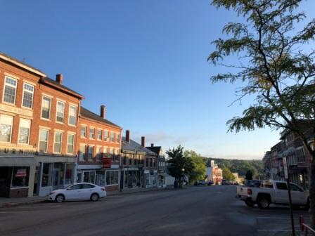 Downtown Belfast at dawn