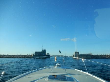 Approaching New Bedford Hurricane wall