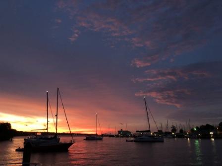 Morning before the bad weather