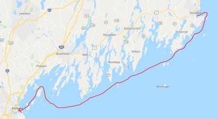 Rockland to Portland