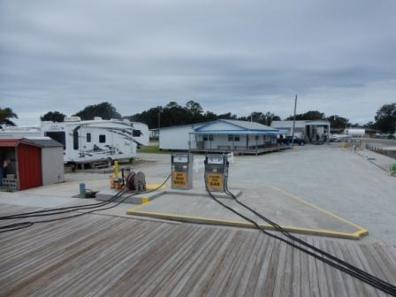 At New River Marina Fuel Stop