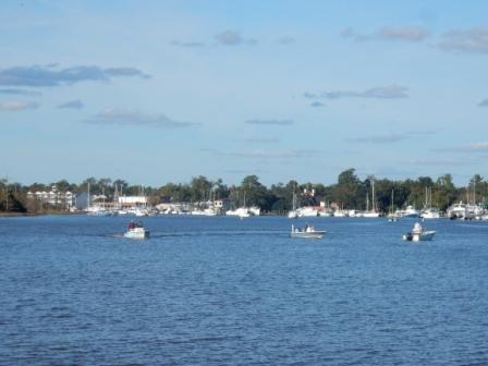 Approaching Georgetown Harbor