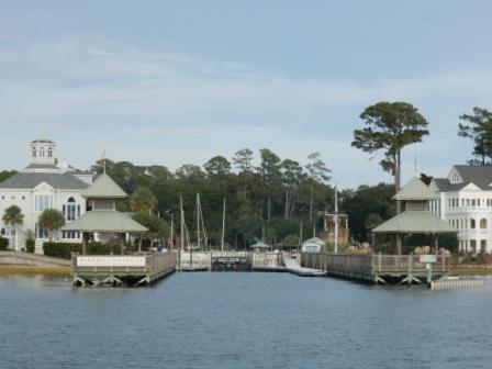 Approaching Windmill Harbor Marina Locks